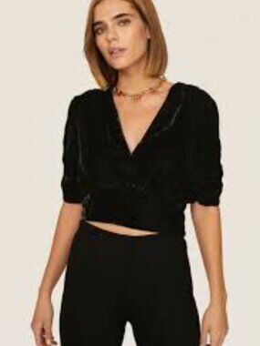 Peter Som Velvet Top from rent the runway retail $275